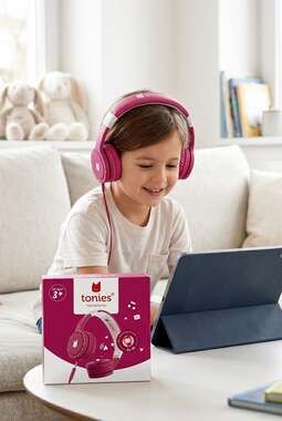 Tonies Kids Foldable Headphones for Ages 3yrs – Safe, Comfortable & Durable